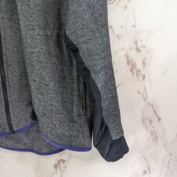 Washington Huskies Jacket Mens XL Nike Zip Gray Black Wind Hooded Stretch - Picture 4 of 10